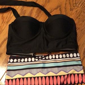 Retro High Waist Bikini